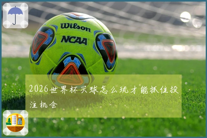 2026世界杯买球怎么玩才能抓住投注机会